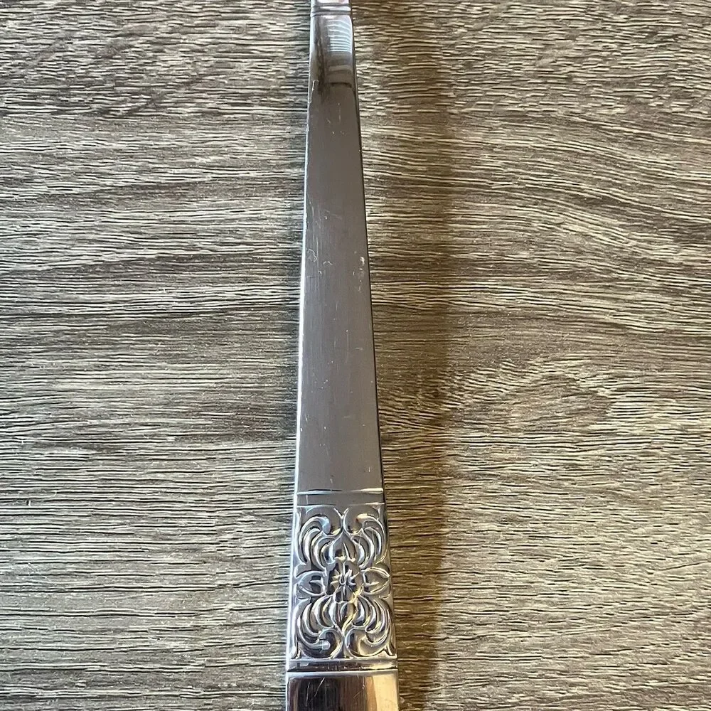 Reed & Barton Harvest Bouquet 18/10 Stainless Cold Meat Serving Fork Replacement